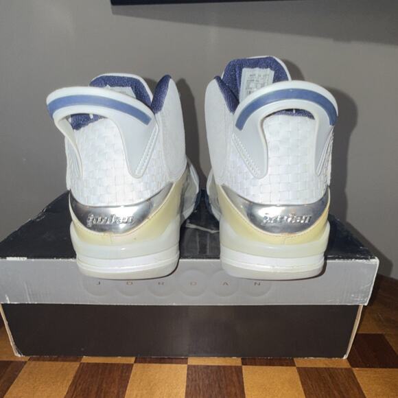 Jordan Dub Zero White Midnight Navy Men\'s 13 Air Jordan main image 7